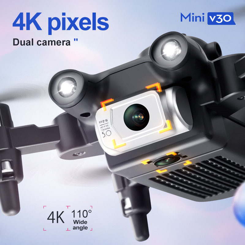 Mini V30 WiFi FPV Drone With 4 - Drone Camera 4K ulasan dan harga