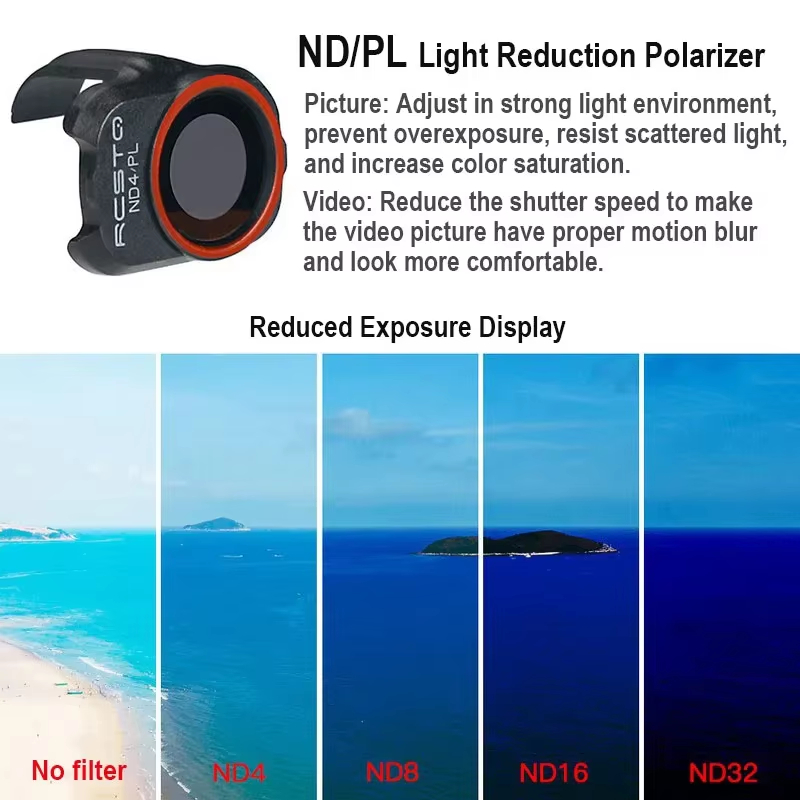 NEW For DJI Mini 2/Mini 2 SE D - Drone Camera Filter ulasan dan harga