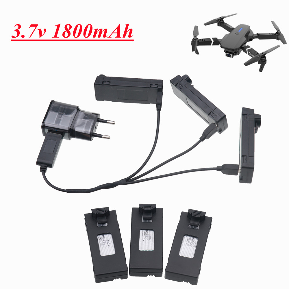 3.7V Battery For E88 E88PRO Ls - Eachine Drone E58 ulasan dan harga