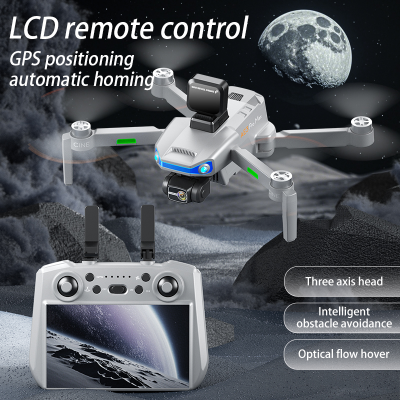 AE3 PRO Max NEW LCD SC GPS Dro - Drone Camera With Gimbal ulasan dan harga