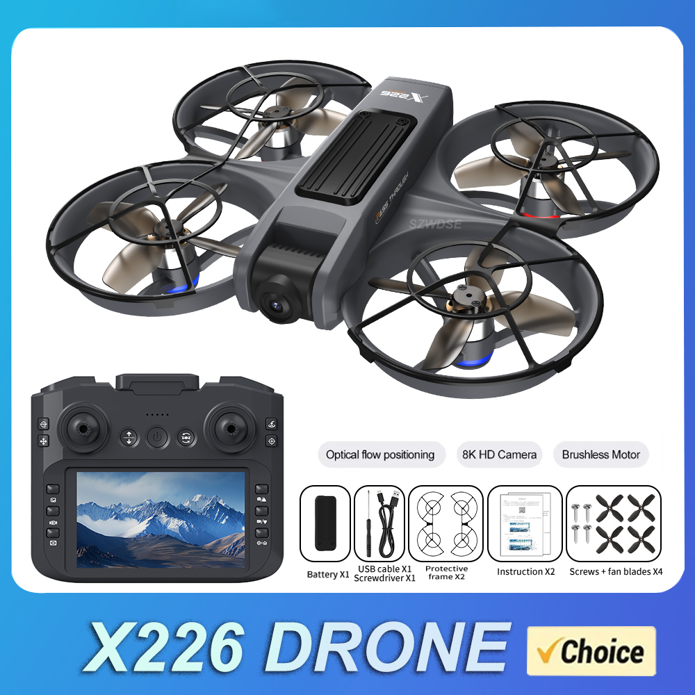 NEW X226 RC Drone 2.4G 5G WIFI - Drone Camera 4K ulasan dan harga