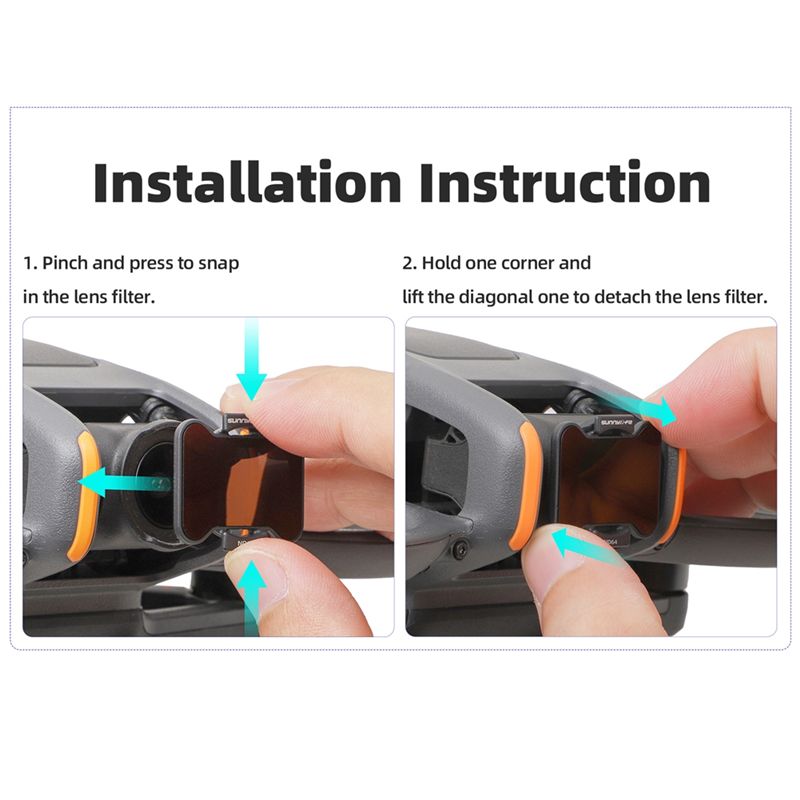 SUNNYLIFE For DJI AVATA 2 ND F - Drone Camera Filter ulasan dan harga