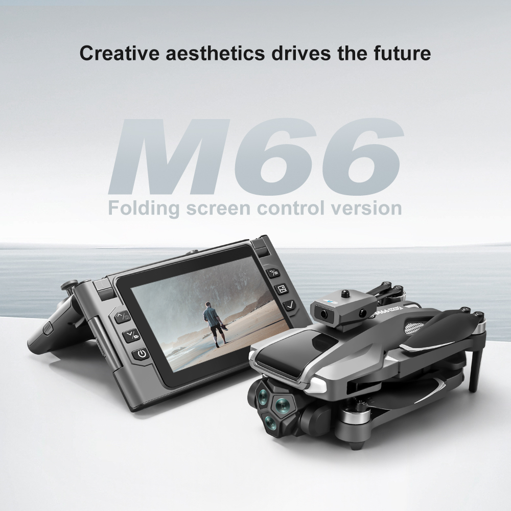 Foldable M66 RC Drone with 4.5 - Drone Camera Night Vision ulasan dan harga