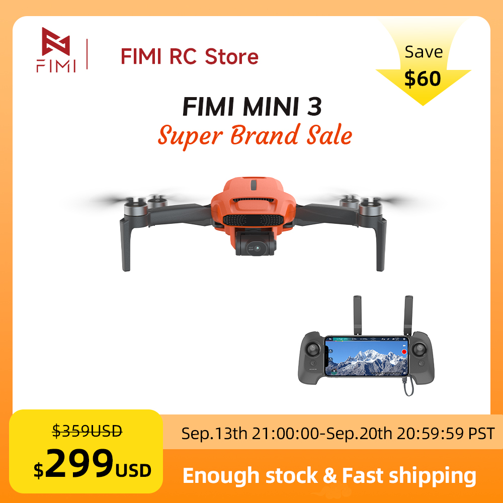 FIMI MINI 3 Camere Drone 4K 60 - Drone Camera 4K ulasan dan harga