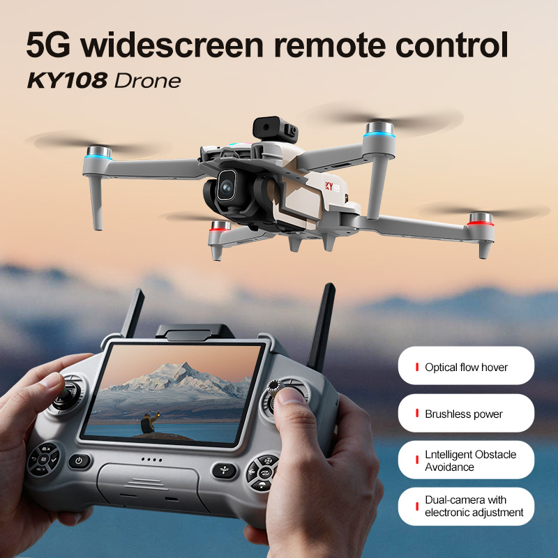 2026 New KY108 Drone With 8K C - Drone Camera Night Vision ulasan dan harga